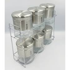PORTE EPICES EN VERRE/INOX 1 PCS
