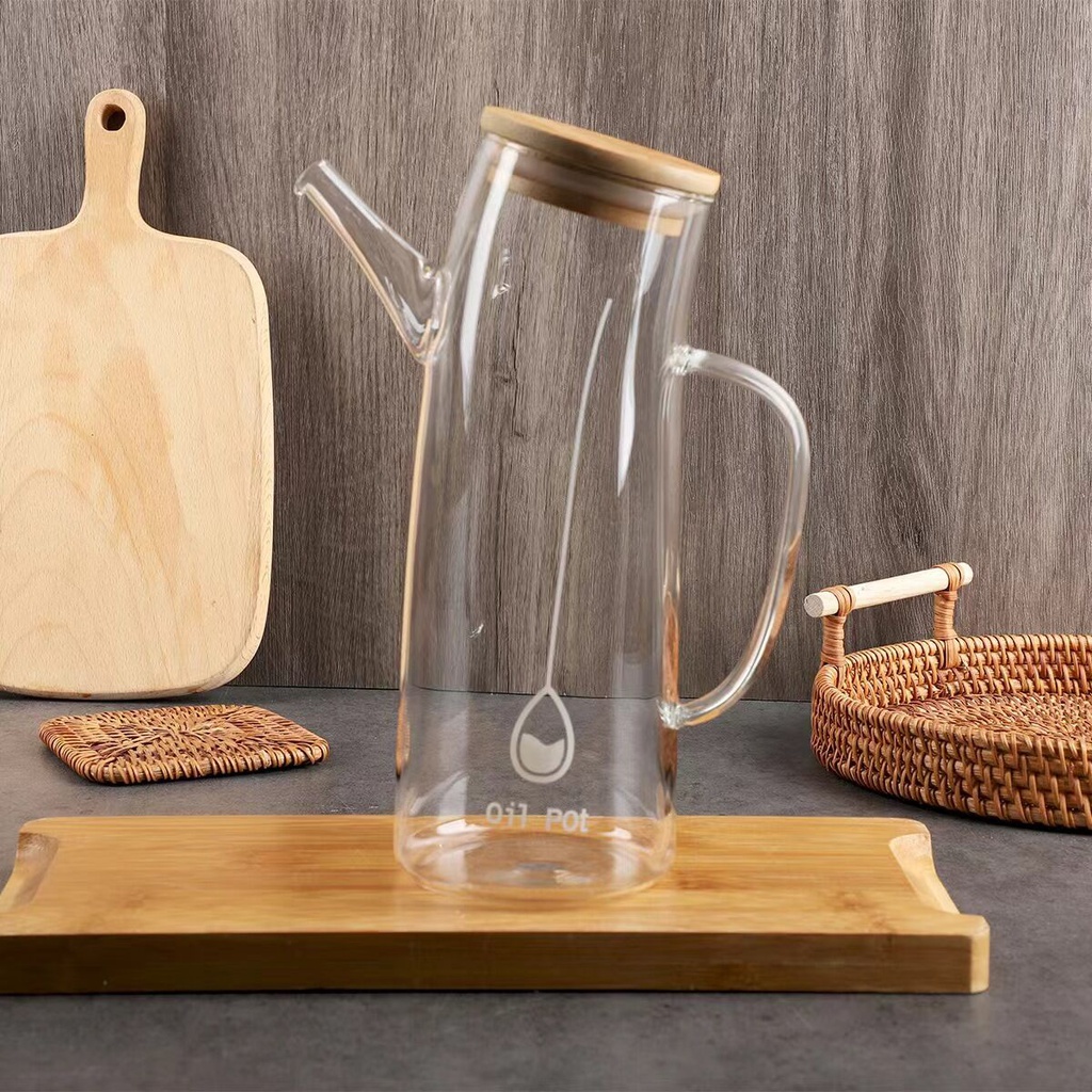 GLASS OIL POT GF