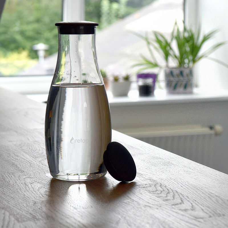 BOUTTEILLE D'EAU EN VERRE LUXUS
