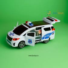 POLICE VEHICLE  OPEN THE DOOR