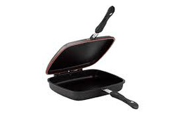 DOUBLE SIDED MULTI FUNCTIONAL GRILL PAN